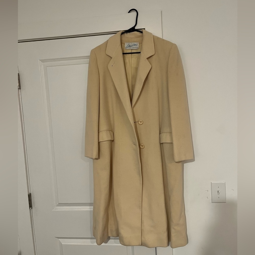 100% Cashmere vintage long coat